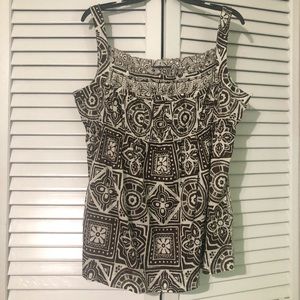 Tommy Hilfiger Brown Lightweight Sleeveless Top XL